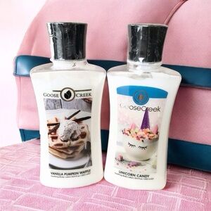 🆕Vanilla Pumpkin Waffle and Unicorn Candy Lotion by Goose Creek